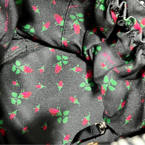 Betsey Johnson Yellow & Black Polka Dot Bow Tote - Picture 11 of 11